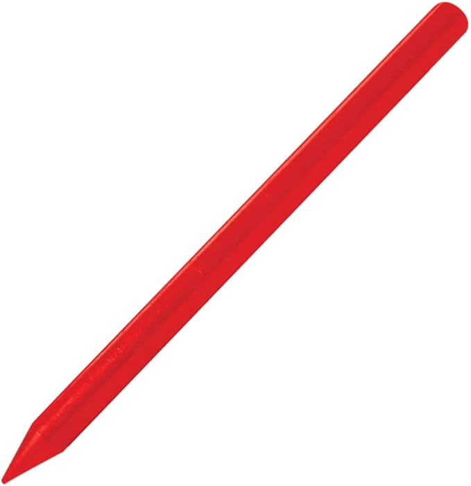 FastCap Fatboy Red Crayon Refills for Mechanical Pencil - Perfect for Architecture Supplies and Construction Tools for Home Improvement - 5-Pack - 08881