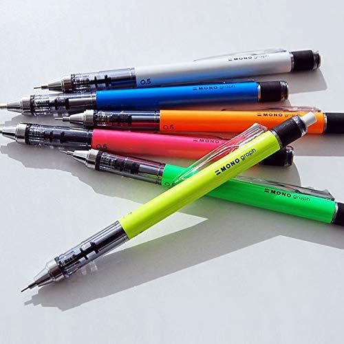 Tombow Mechanical Pencil, Monograph 0.5mm, Neon Green (DPA-134E)