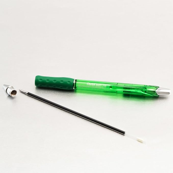 Pentel RSVP Super RT Ballpoint Pen, (0.7mm) Fine Line, Assorted Ink Colors, 8 Pack with Bonus Black Ink Pen