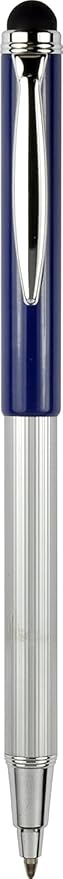 Zebra Pen, StylusPen, 1.0mm Black Ink Ballpoint Pen with 8.0mm Stylus, Expandable Compact Design for Pockets and Purse, Paper and Screen Safe, 1-Pack (33601)