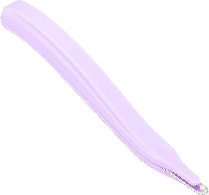 Staple Remover Professional Magnetic Staple Remover Puller Staples Remover Staple Removal Tool for School Office Home (Purple)