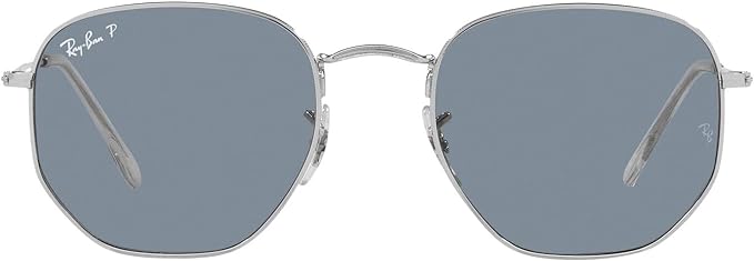 Ray-Ban unisex-adult Rb3548n Hexagonal Flat Lens Hexagonal Sunglasses