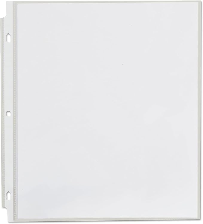 Universal Standard Sheet Protector, Economy, 8.5 x 11, Clear, 200/Box