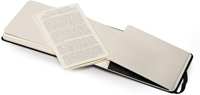 Moleskine Art Plus Watercolor Album, Pocket, Black, Hard Cover (3.5 x 5.5)