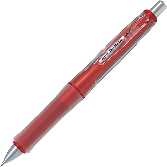 Pilot Mechanical Pencil Dr. Grip G-Spec Flash Colors, 0.5mm, Flash Red (HDGS-60R-FR)