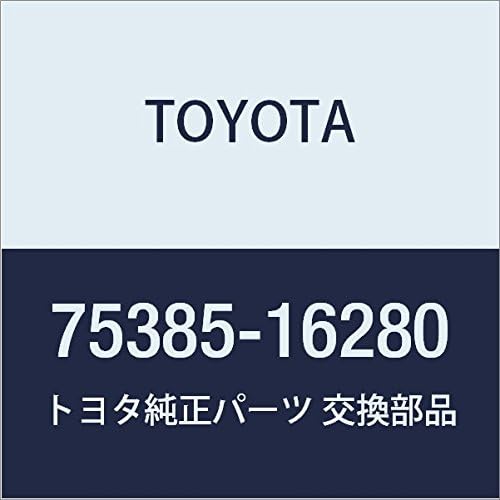 TOYOTA (toyota) Genuine Parts Side Panel Nameplate sainosu