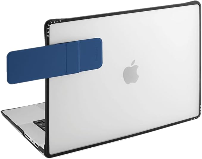 CASETiFY Snappy Laptop Phone Mount [Compatible with Magsafe] - Pink/Blue