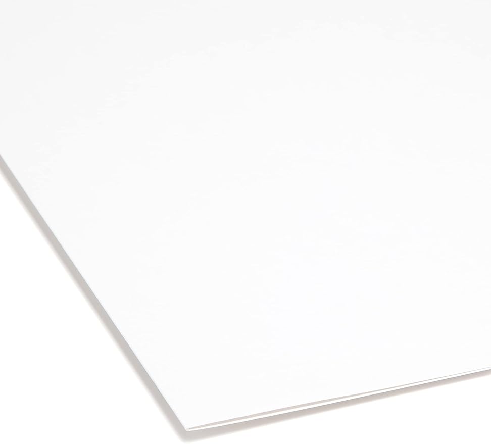 Smead Reversible File Folder, 1/2-Cut Printed Tab, 2nd Position, Letter Size, Ivory, 100 per Box (10348)