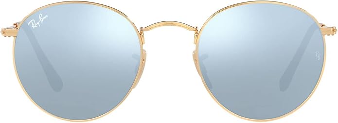 Ray-Ban Unisex Rb3447n Round Flat Lens Round Sunglasses