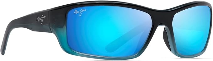 Maui Jim Polarized Men's and Women's Barrier Reef Wrap Sunglasses