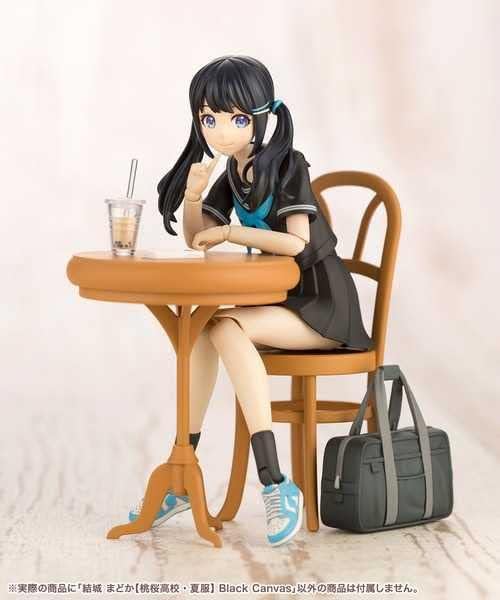 Kotobukiya Madoka Yuuki High School Summer Clothes, 1/10 Black Canvas "Creative Girl Garden"