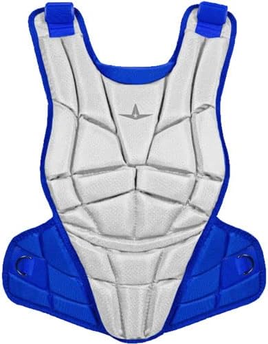 All-Star Catcher’s Gear Kit – Includes Helmet, Chest Protector & Leg Guards – Lightweight, Durable Baseball Protective Set, Meets NOCSAE
