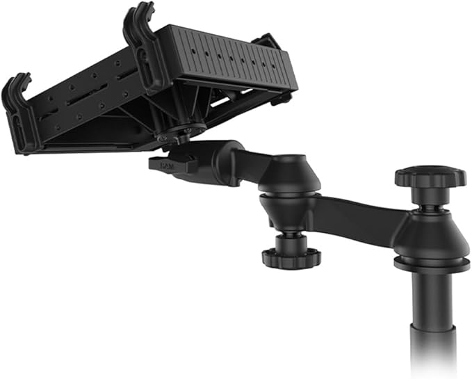 RAM MOUNTS No-Drill Laptop Mount for '12-26 Dodge RAM 2500-5500 + More Compatible with 10-16" Laptops RAM-VB-178A-SW1