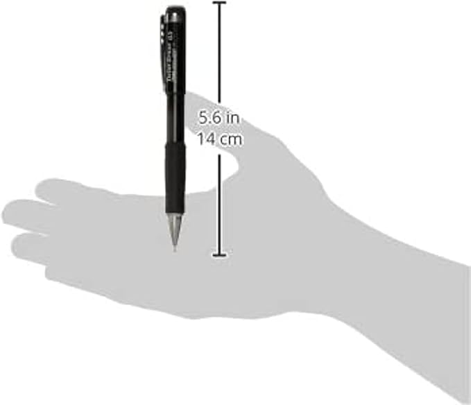 Pentel Twist Erase III Premium Mechanical Pencils 0.5mm - Pack of 3 (Green, Blue & Violet)