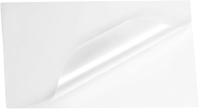 Heat Activated Business Card Laminating Pouches 5 Mil 2-1/4 x 3-3/4 [pk of 500] 57mm x 95mm and 125 microns Thick for up to 2” x 3.5” Inserts, Glossy