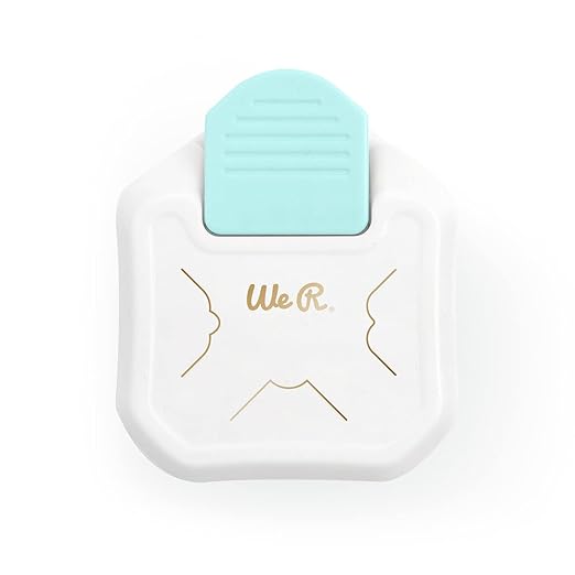 We R Memory Keepers 3 Way Decorative Corner Punch, White, Paper Punches for Crafts, Scrapbook Pages, Photo Corners, Home Décor Projects, Journaling, Invitations, Card Making, and More