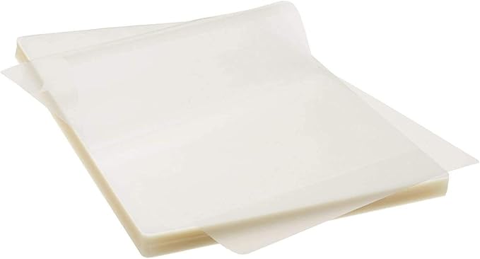 BESTEASY Clear 9" x 11.5" Thermal Laminating Sheets 3 mil Letter Size Thermal Laminating Pouches, Hold 8.9'' x 11.4'' Letter Size Sheets, Pack of 3000