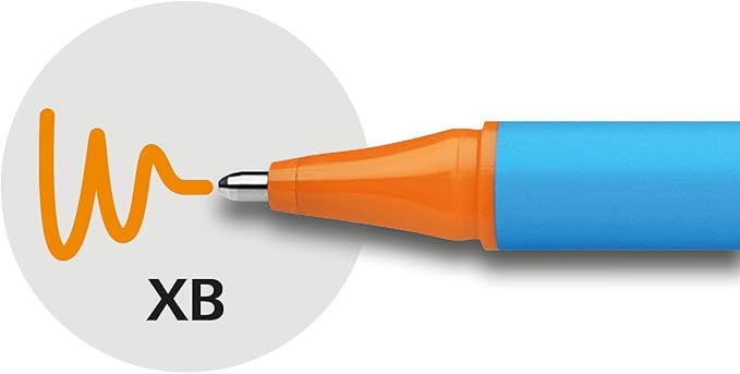 Schneider Slider Edge XB Ballpoint Pen, Orange, Box of 10 Pens (152206)