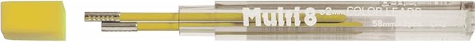 Pentel Color 2mm Lead Refill, Yellow (CH2-G)