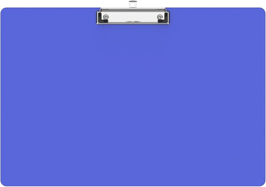 Extra Large 11x17 Clipboards, Plastic Blues Drawing Boards, Horizontal Clip Board, Landscape Layout. Suitable for Watercolor, Sketching, Painting. Art & Drafting Supply