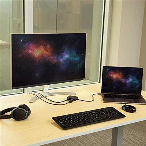 StarTech.com USB C Multiport Adapter - Portable USB-C Mini Dock 4K HDMI Video - Gigabit Ethernet, USB 3.0 Hub (1x USB-A 1x USB-C) - USB Type-C Multiport Adapter - Thunderbolt 3 Compatible, TAA