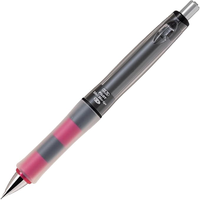 Pilot Mechanical Pencil Dr. Grip CL Play Boarder, 0.5mm, Black and Pink (HDGCL-50R-PBP)