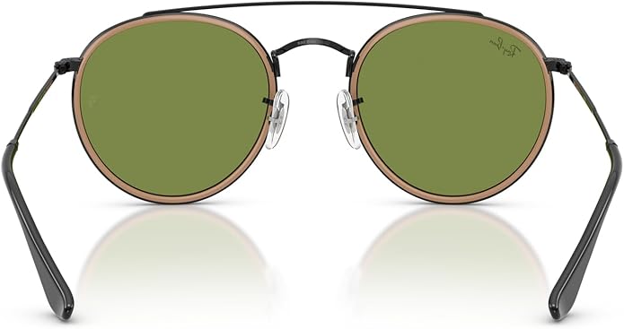 Ray-Ban Unisex Rb3647n Double Bridge Round Sunglasses