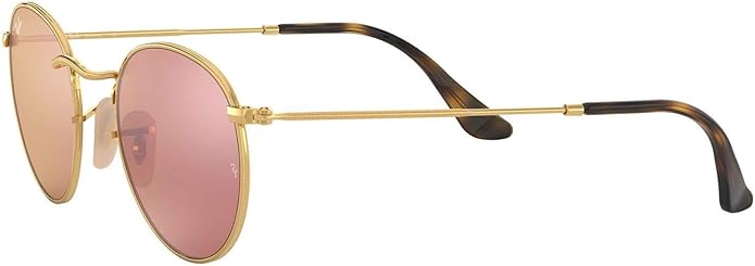 Ray-Ban Unisex Rb3447n Round Flat Lens Round Sunglasses