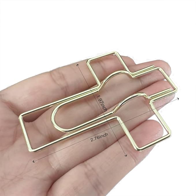 Large Metal Pen Clip 7-Pack – Heavy Duty Cross Pen Holder for Notebook, Journal & Planner, Strong Grip Pen Attachment, Gold Rose Gold Silver Set