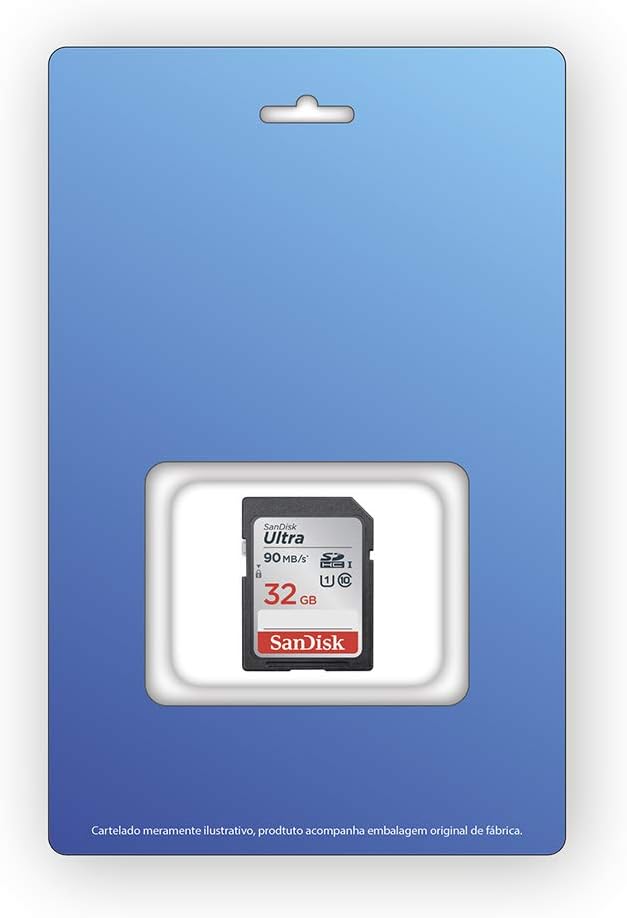 SanDisk Ultra 32GB SDHC Class 10/UHS-1 Flash Memory Card Speed Up To 30MB/s- SDSDU-032G-U46 (Label May Change) [Old Version]