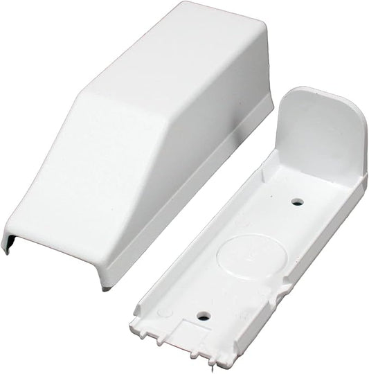 Legrand Wiremold NMW17 Nonmetallic Plastic Raceway for Extending Power, Transition Fitting for 1/2" Conduit, White (1 Pack)