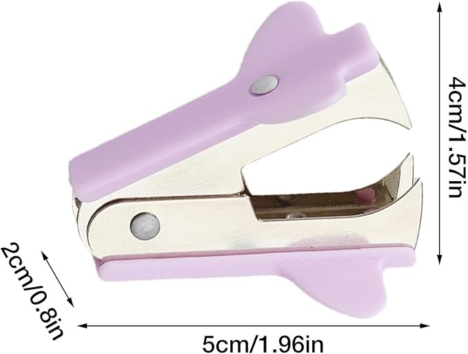 1Pc Purple Stapler Puller,Stapler Removals, Remover - Staple Puller Tool with Non-Slip Grip,Wear-Resistant Supplies for School,Teachers,Students,and Home Desk Staplers,Manual Staplers,Office Products