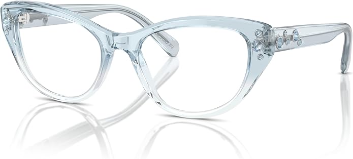 Swarovski womens Sk2023 Cat Eye Prescription Eyewear Frames