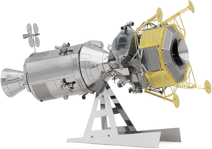 Fascinations Metal Earth Apollo CSM with LM 3D Metal Model Kit
