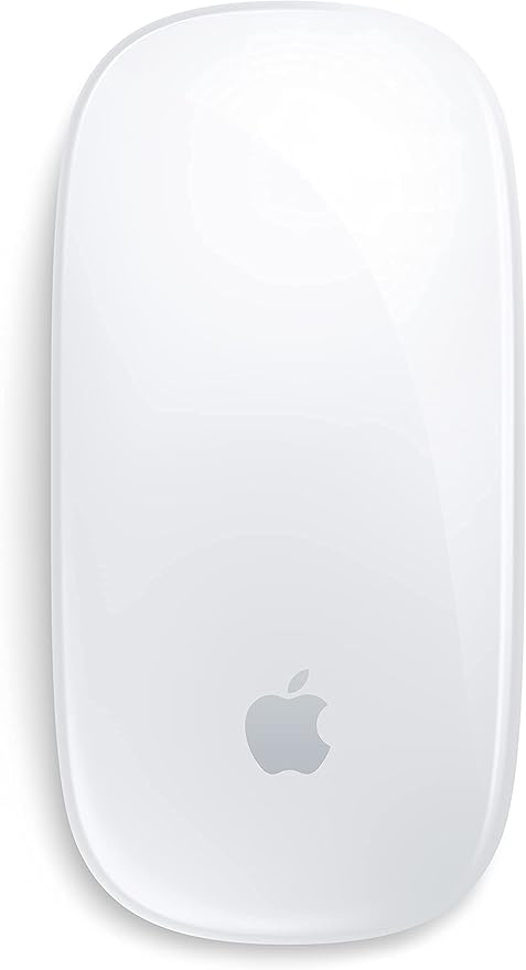 Apple Magic Mouse (Wireless, Rechargable) - Silver (Renewed)