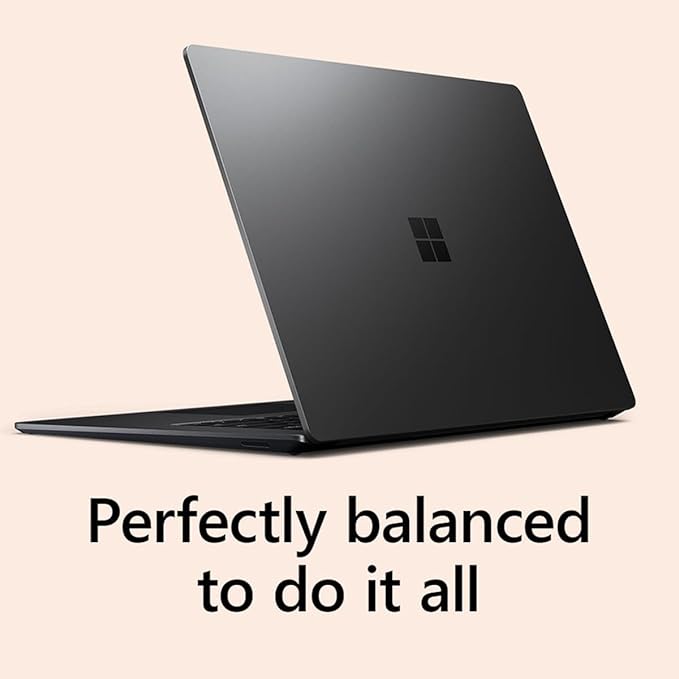 Microsoft Surface Laptop 5 13.5" Touchscreen Notebook - 2256 x 1504 - Intel Core i7 12th Gen i7-1265U - Intel Evo Platform - 32 GB Total RAM - 512 GB SSD - Matte Black (Renewed)
