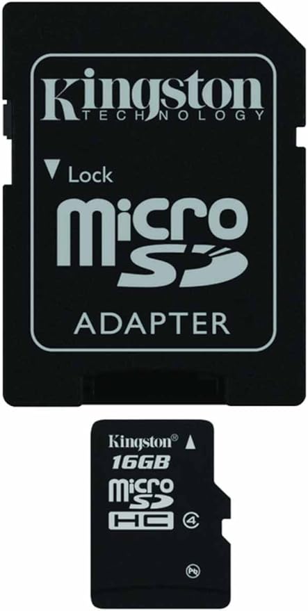 Kingston 4 GB microSDHC Class 4 Flash Memory Card SDC4/4GB