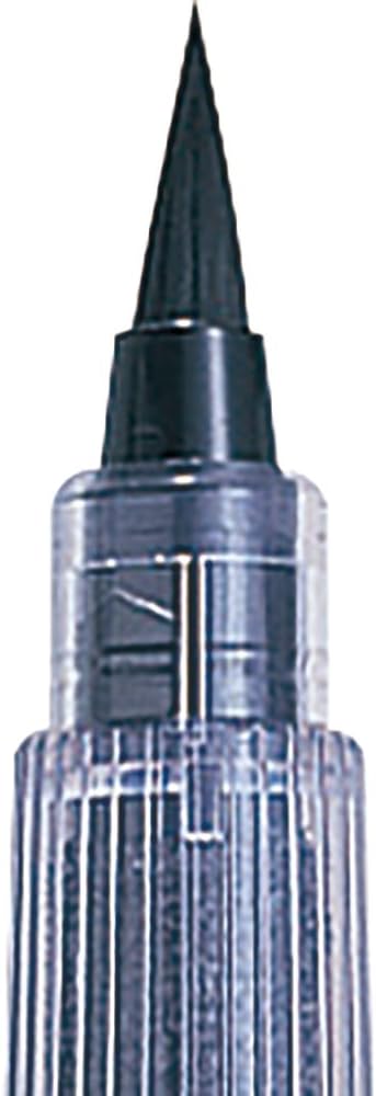 Kuretake Fude Brush Pen (No.22), Medium tip marker, Black Ink Refillable, for Calligraphy, Manga, Drawing, Professional, Artist, Made in Japan