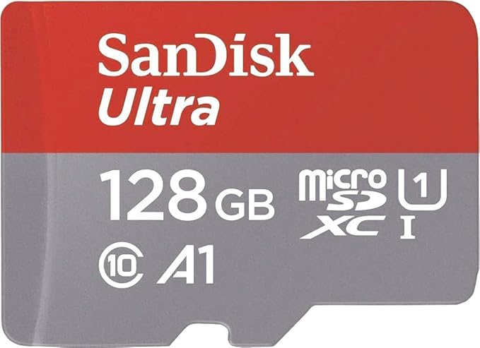 Verified by SanFlash for Amazon 770-6747-743 Sandisk Ultra 128GB microSD Memory Card for Fire Tablets and Fire -TV