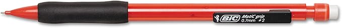 Bic MPG11 Xtra-Comfort Mechanical Pencil, 0.7mm, Assorted Barrels, Dozen