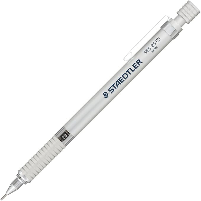 Staedtler 0.5mm Mechanical Pencil Silver Series (925 25-05)