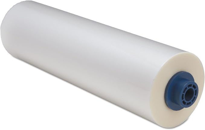 GBC EZ Load Blue End Cap Laminating Roll Film, Low Temp, Gloss, 11.5" x 100', 5 mil, 2 Rolls (3125363EZ)
