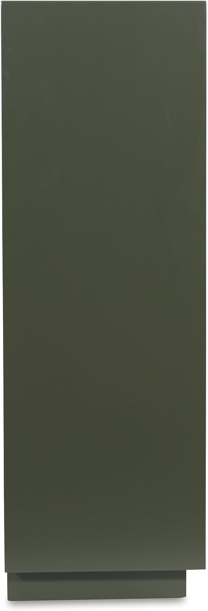 Signature Design by Ashley Geirwood Contemporary Accent Cabinet with Shelf and Geometric Pattern, Green