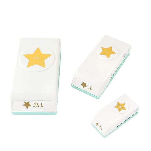 We R Memory Keepers Layering Punches 3/Pkg-Star