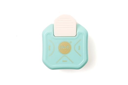 We R Memory Keepers 3 Way Rounded Corner Punch, White, Paper Punches for Crafts, Scrapbook Pages, Photo Corners, Home Décor Projects, Journaling, Invitations, Card Making, and More