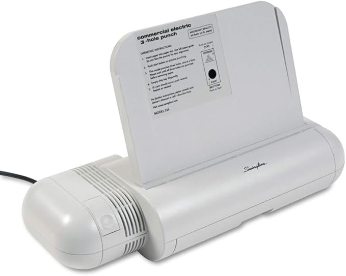 SWINGLINE+COMMERCIAL+3-HOLE+ELECTRIC+PUNCH