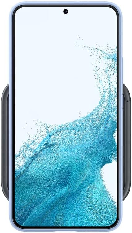 Samsung 15W Wireless Charger Single,Cordless Super Fast Charging Pad for Galaxy Phones and Devices,Compact Design,LED Indicator,USB C Cable Included,2022,US Version,Grey,(Pack of 10)