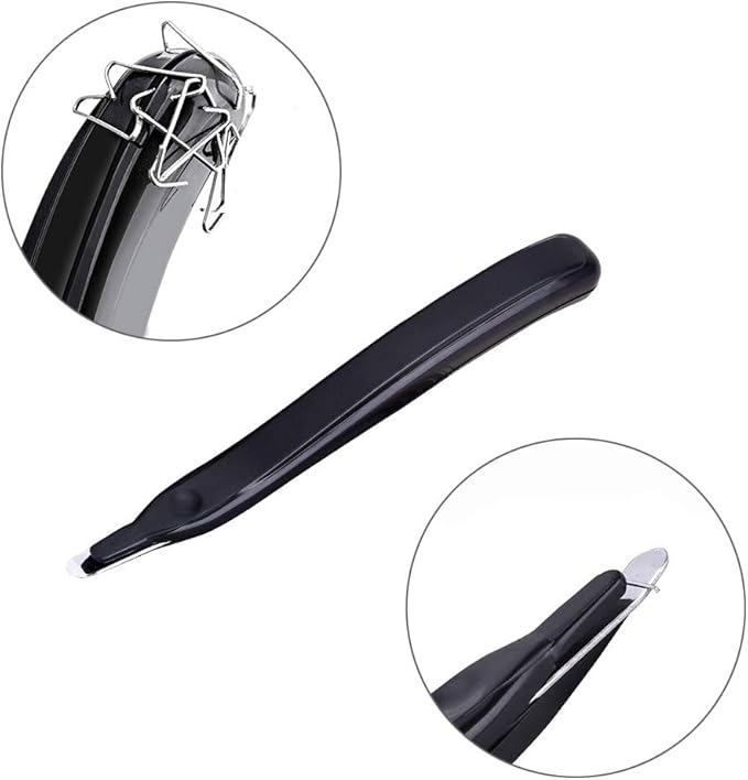 Staple Remover Professional Magnetic Easy Staple Removers Tool 3 PCS Staple Puller Remover Staple Pullers for Office, School and Home
