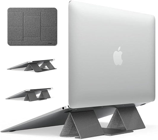 Ringke Folding Stand 2 Lightweight Cooling Anti-Slip Universal Foldable Portable Tablet Laptop Stand - Gray