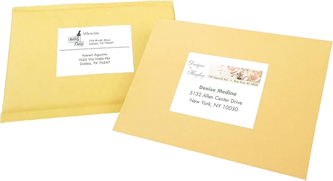 Avery 05453 Removable Multi-Use Labels, 3 x 4, White, 80/Pack